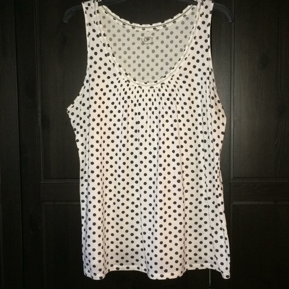 Loft Polka Dot Tank